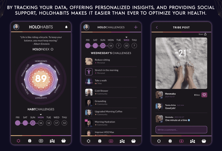 Holohabits: Optimize healthspan