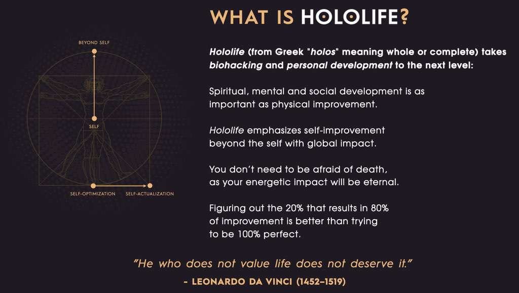 What is HOLOLIFE?